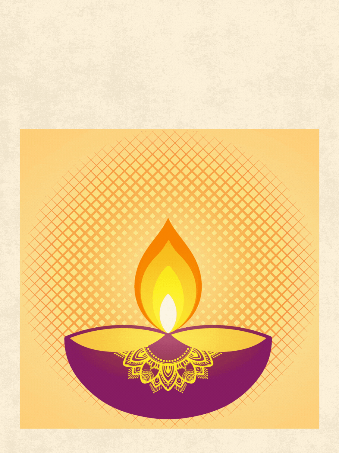 Retro Diwali Sparkle