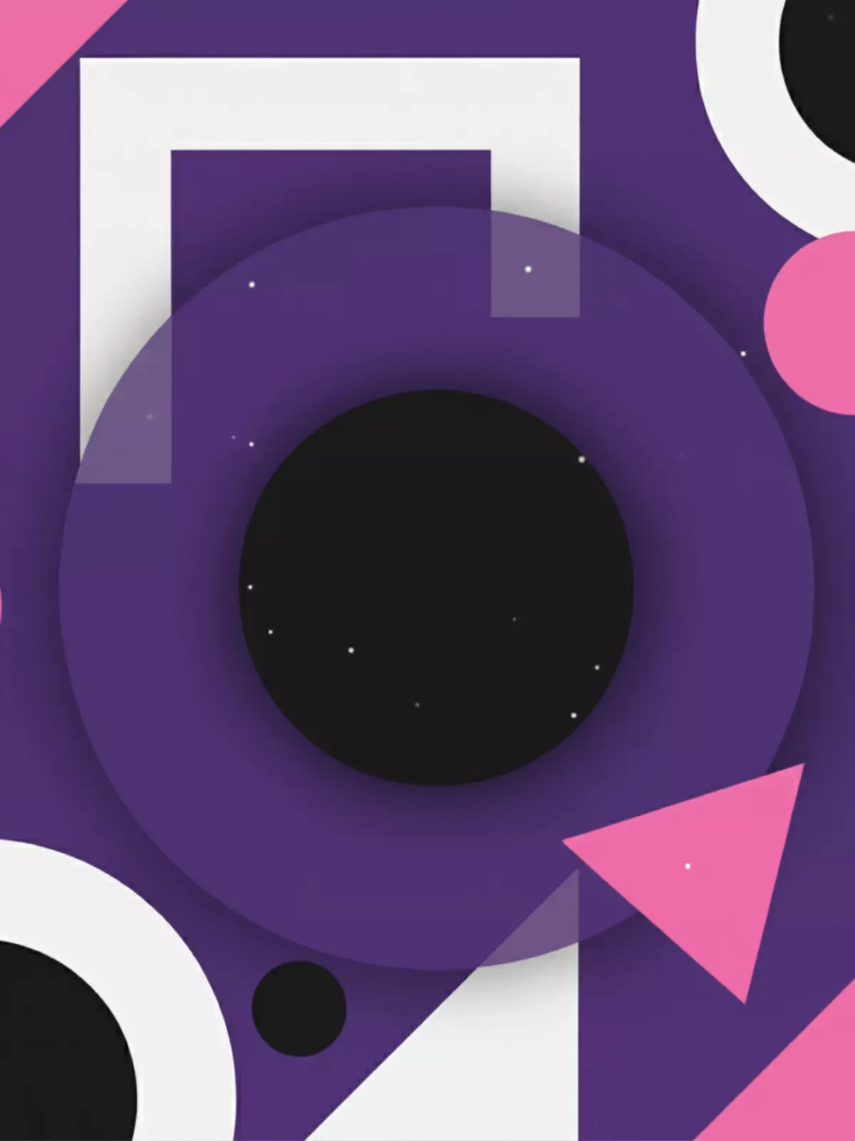 Minimalist Women's Day card featuring bold typography and a modern design, expressing empowerment and affirmation.