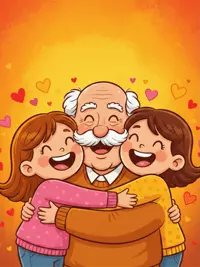Free Grandparents Day Card - Warm Hugs Online!