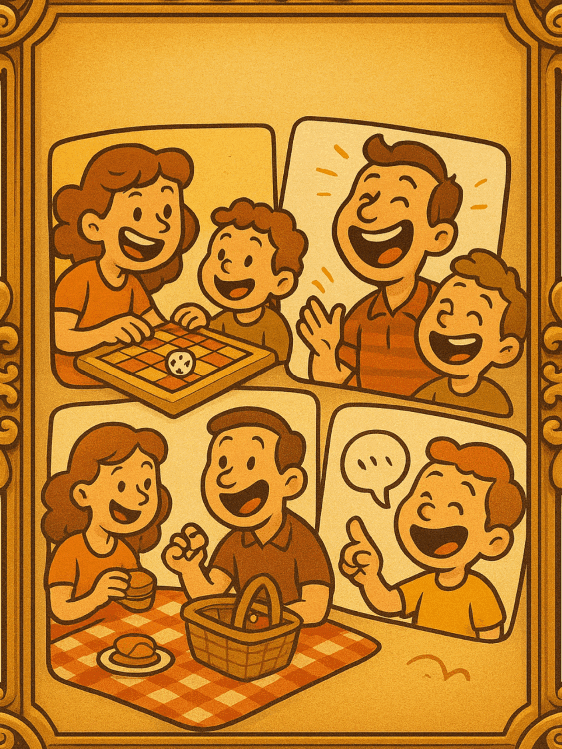 Framed Family Funnies