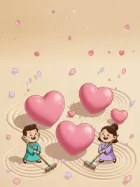 Free Anniversary Card - Zen Garden Design Online