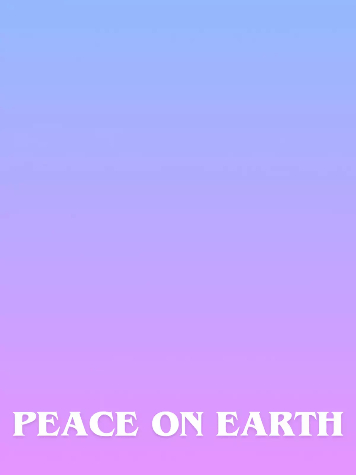 Minimalist holiday card featuring an Arctic twilight gradient sky and stylized snowflakes, modern design for a serene holiday greeting.