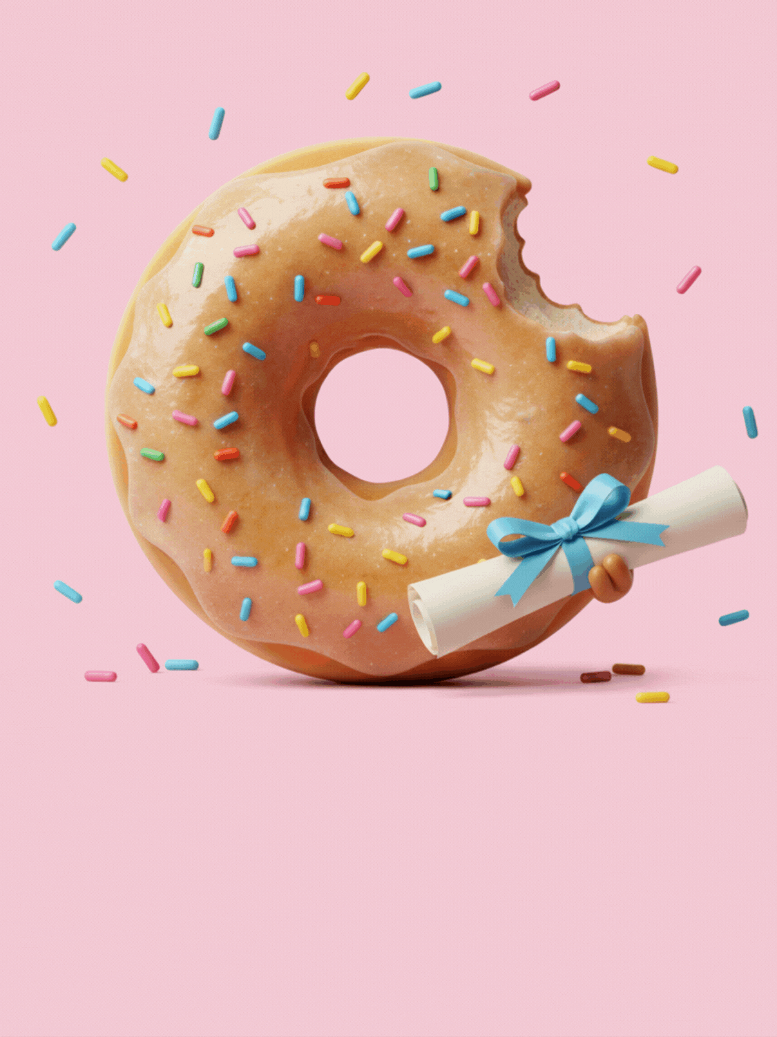 Glazed Donut Diploma