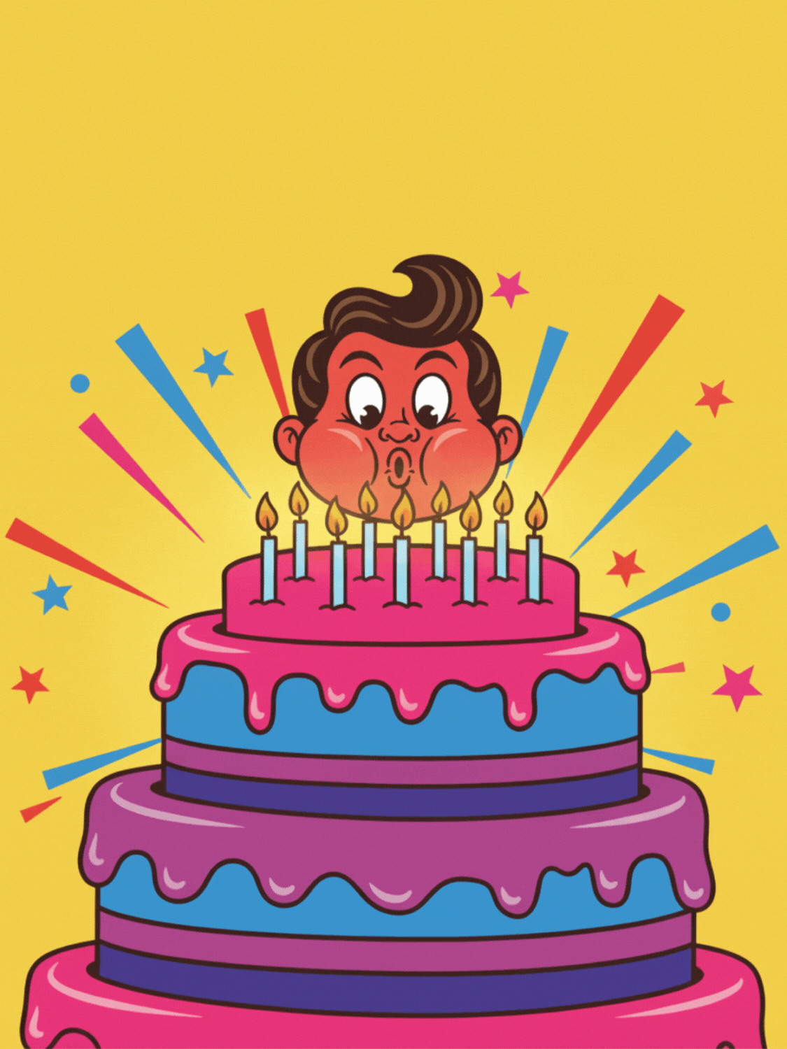 Retro Toon Birthday Bash