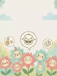 Free Friendship Card - Whimsical Garden Greetings