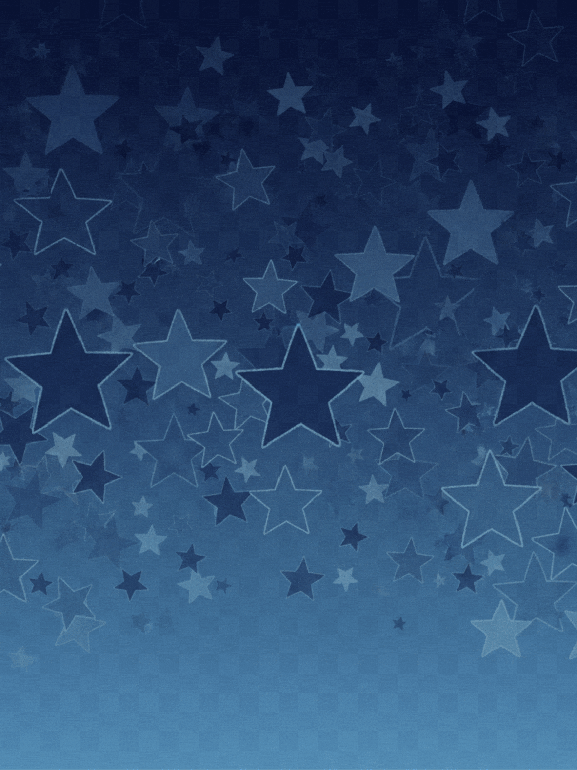 Monochromatic Starry Night