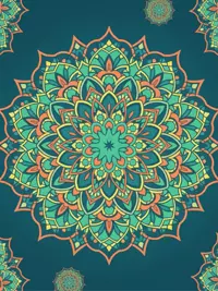 Free Birthday Card - Islamic Floral Design!