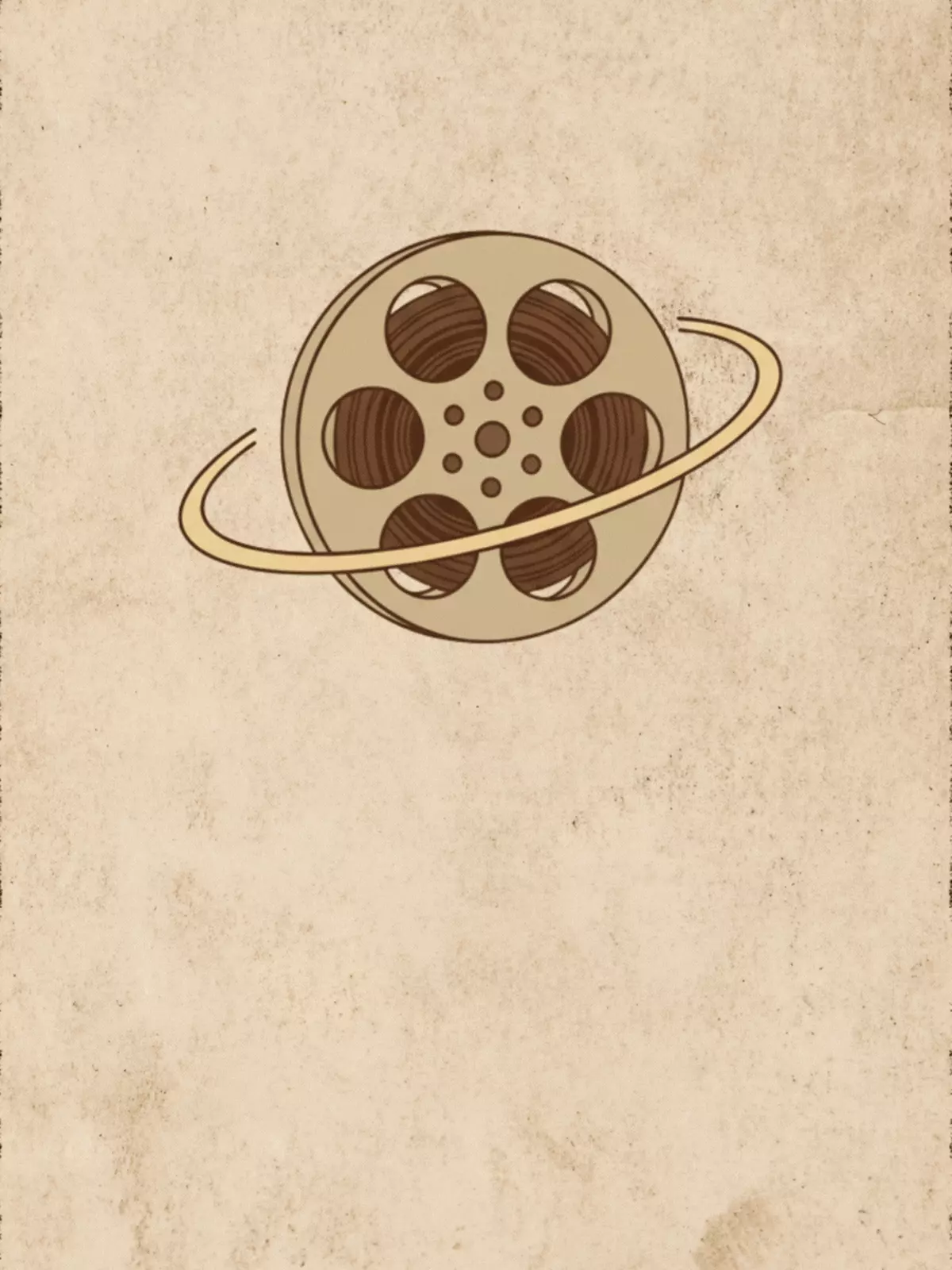 Vintage style Boss Day card featuring a blooper reel design, retro fonts and humorous elements, perfect for colleagues to send to their boss