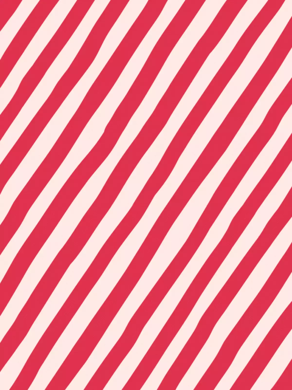 Abstract 'Hope You're Well!' card featuring chaotic diagonal stripes in mismatched colors, funny and cheerful design, for friends and colleagues.