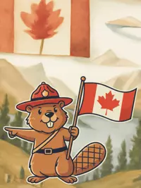 Free Canada Day Card - Celebrate with a Fun Greeting!