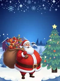 Free Funny Christmas Card - Santa Belly Laughs!