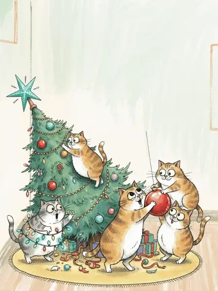 Meowy Holidays!
