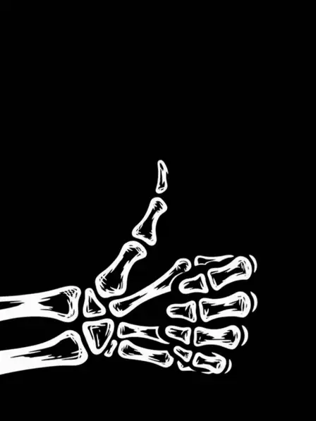 Funny Doctor's Day card featuring an x-ray image with the message "YOU'RE 'X'-CELLENT!", minimalist design in black, white, and red.