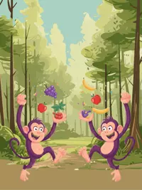 Free Siblings Day Card - Hilarious Monkey Fun!