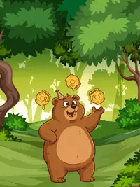 Free Hap-bee Birthday Card - Cute Bear Design!