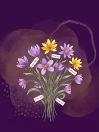 Free Get Well Card - Funny & Artistic Flowers!