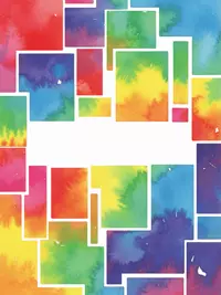 Free Congrats Card - Vibrant Rainbow Design