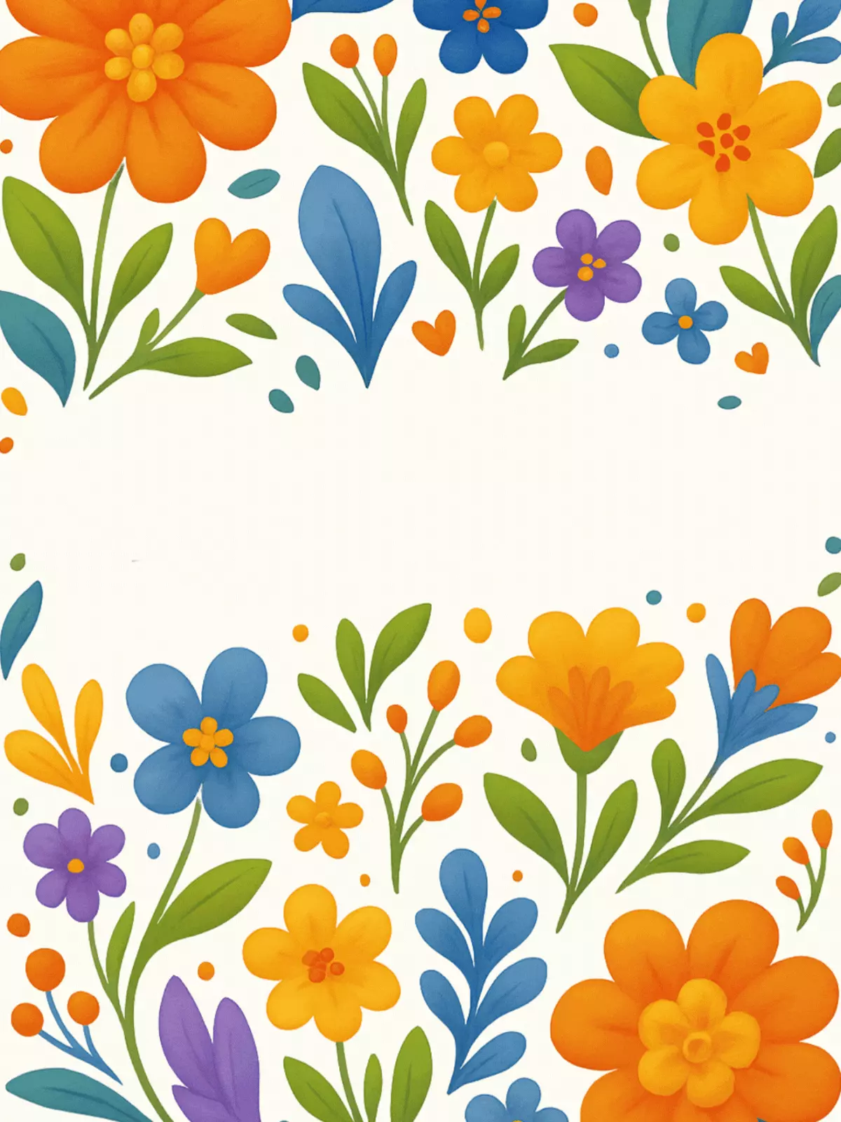 Colorful 'Felicidades!' graduation card featuring Mexican folk art-inspired floral designs, celebrating academic achievement and new beginnings.