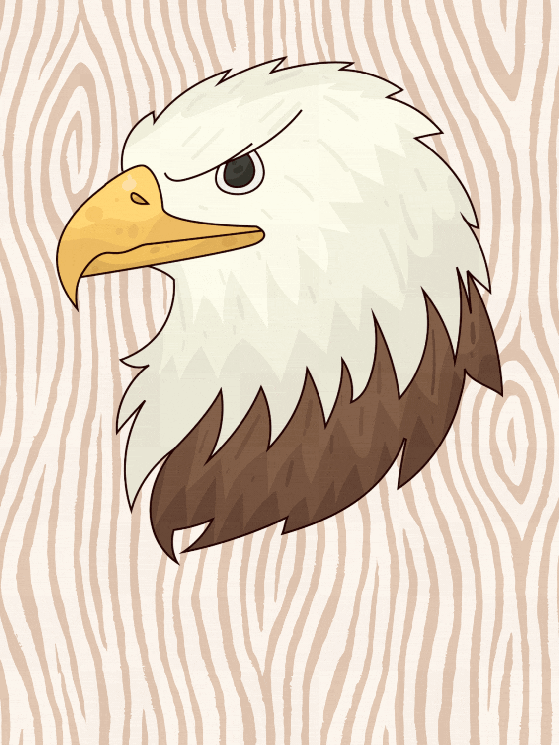 Rustic 4th of July card with woodgrain texture and watercolor elements, patriotic design, celebrating freedom and independence.