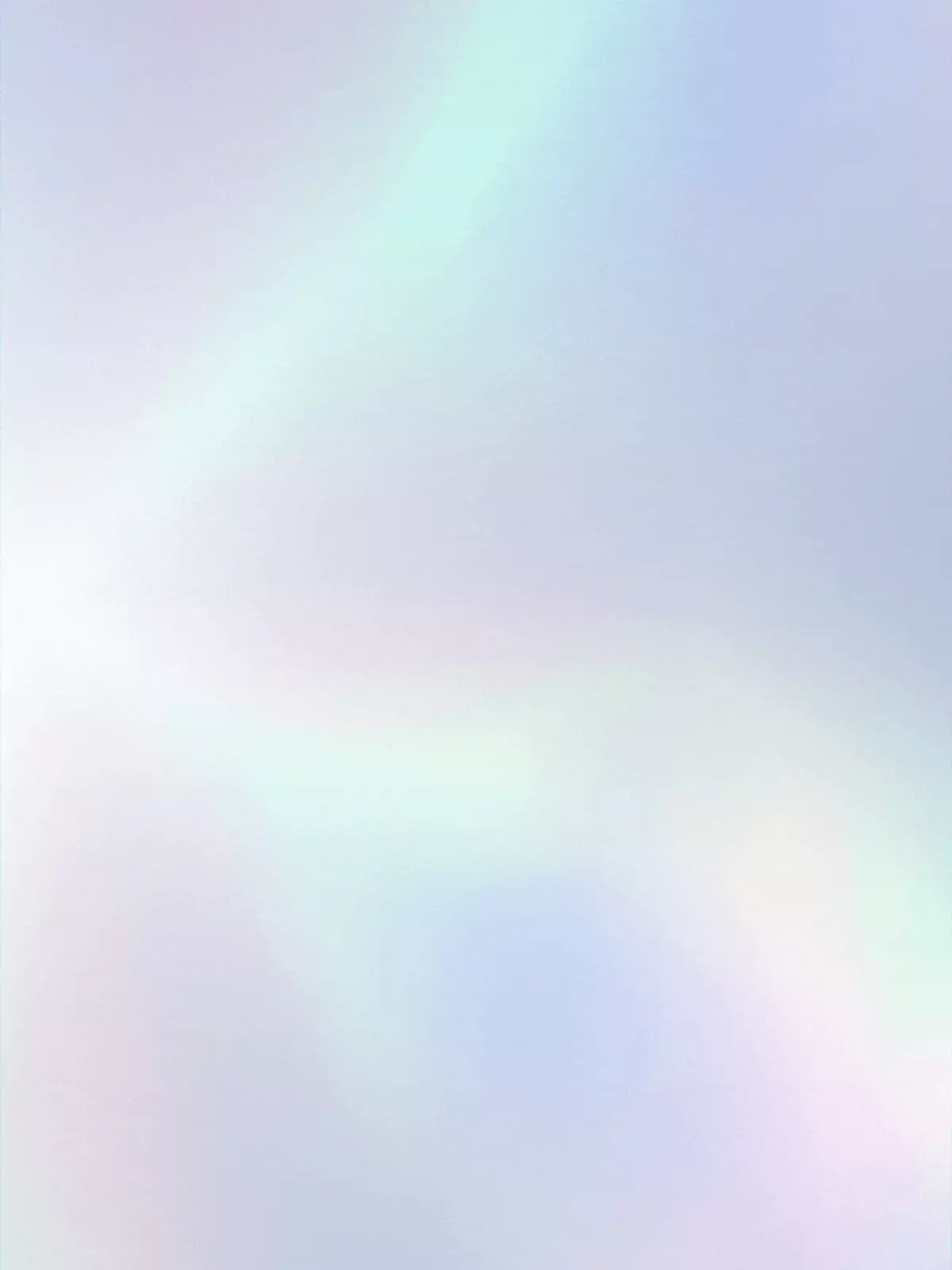 Minimalist thank you card with holographic textures, modern font, simple design for expressing gratitude