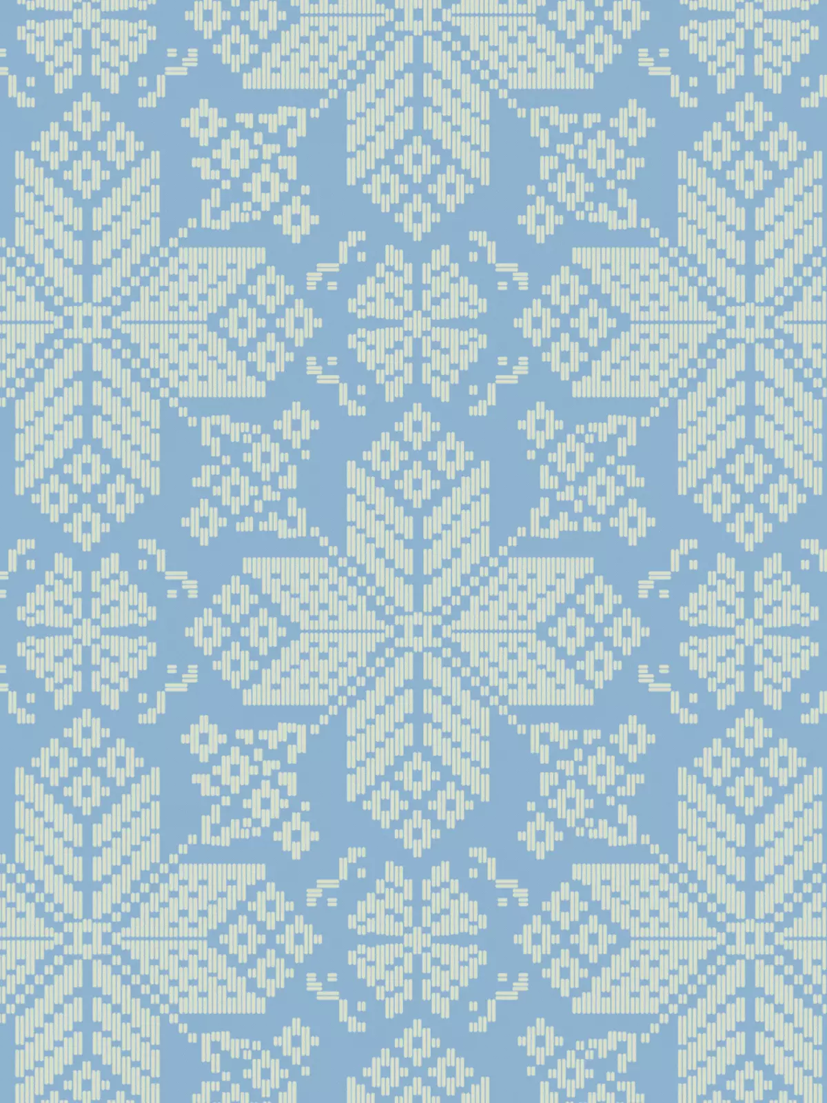 Congratulations card featuring woven fabric illustration, symbolizing interconnectedness and success, in a celebratory design style.