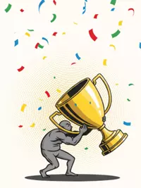 Free Congratulations Card - Stylish 'Bravo' Design!