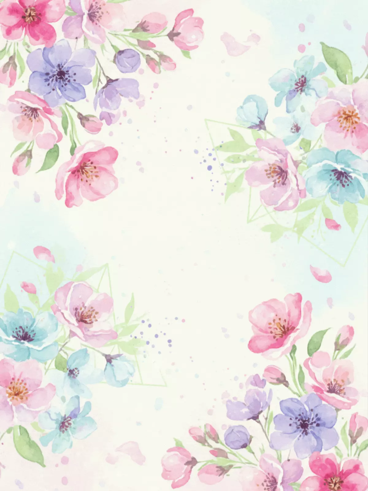 Elegant floral congratulations card featuring a borderless watercolor design, soft colors, and a sophisticated style, perfect for expressing pride and admiration.