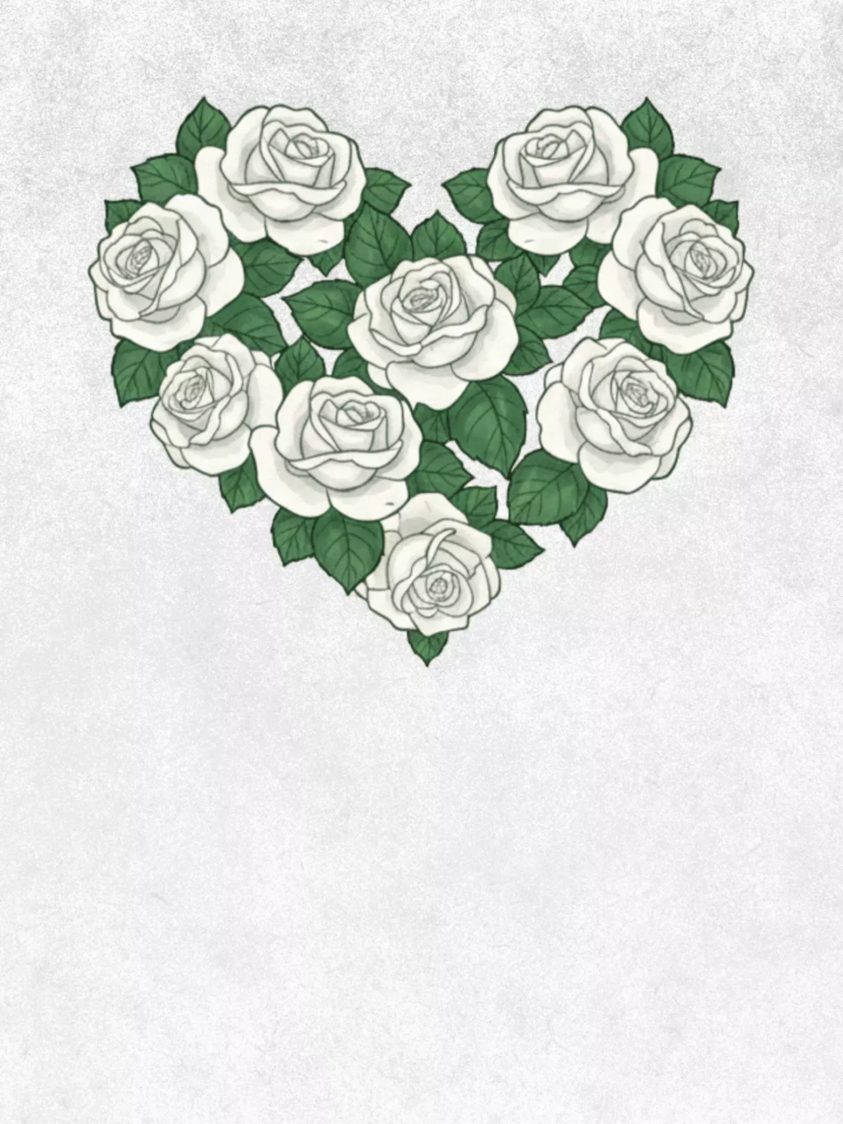 Elegant wedding card with centered floral arrangement, delicate illustration, and classic typography, conveying best wishes for the happy couple.