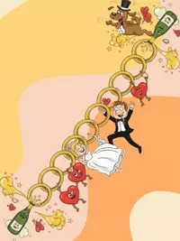 Free Wedding Card - Hilarious Couple Congrats!