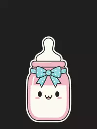 Free New Baby Card - Quirky Scan Lines Design!