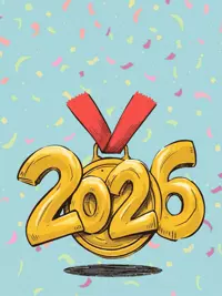 Free New Year Card - Achieve More!