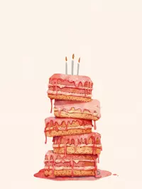 Free Congrats Card - Funny Cake Celebration!