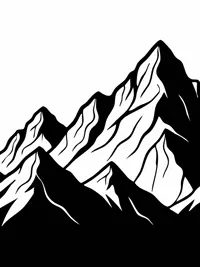 Free Friendship Card - Minimalist Mountain Design