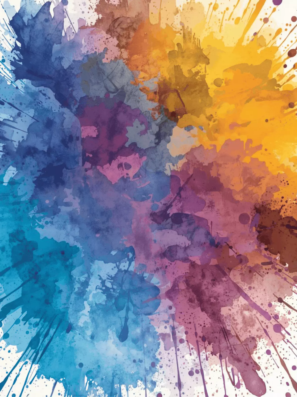 Vibrant watercolor motivational card with bold, graffiti-inspired uppercase text reading 'Do Epic Stuff!'. Artistic design for encouragement, suitable for teens, friends, or him, featuring a humorous and inspiring message.