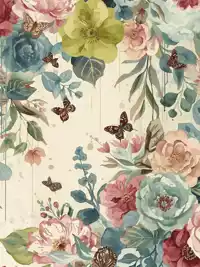 Free Get Well Soon Card - Uplifting Watercolor Floral Design