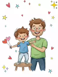 Free Father's Day Card: Best Dad Ever Animated Online!