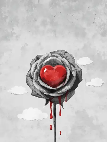 Monochrome Heartfelt