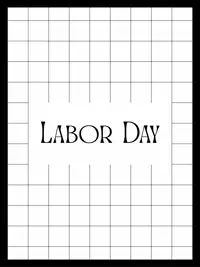 Free Labor Day Card - Modern & Minimalist Designs