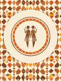 Free Wedding & Engagement Card - African Watercolor Design