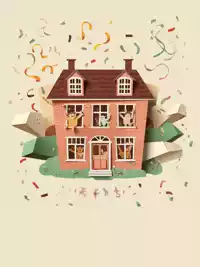 Free Humorous Welcome Card - New Home & Colleagues!