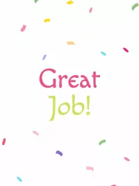 Free Great Job Card - Modern Employee Appreciation