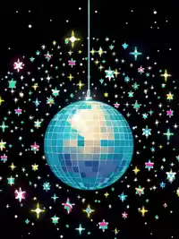 Free Farewell Card: Modern Holographic Design for Him