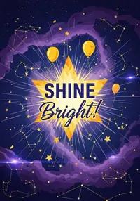 Free Birthday Card - Cosmic Celebration Online