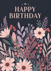 Free Birthday Card - Botanical Blooms Online