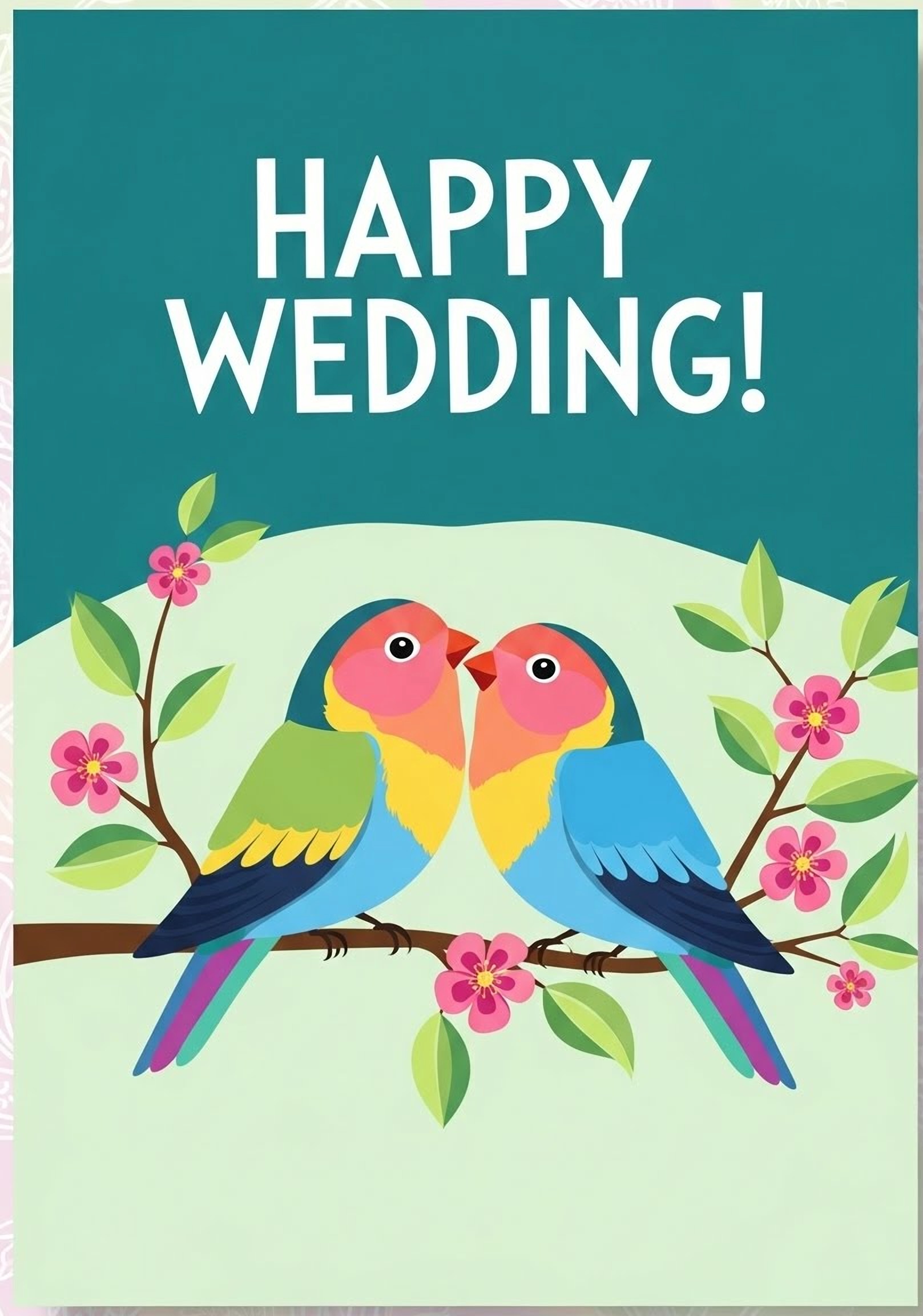 Whimsical Wedding Birds