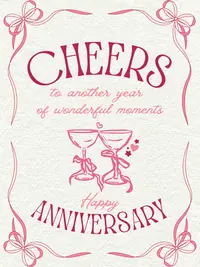 Free Anniversary Card - Romantic & Customizable
