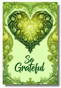 Free Thank You Card - Organic Watercolor Design