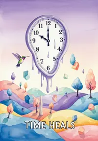 Free Get Well Card - Melting Clock of Recovery