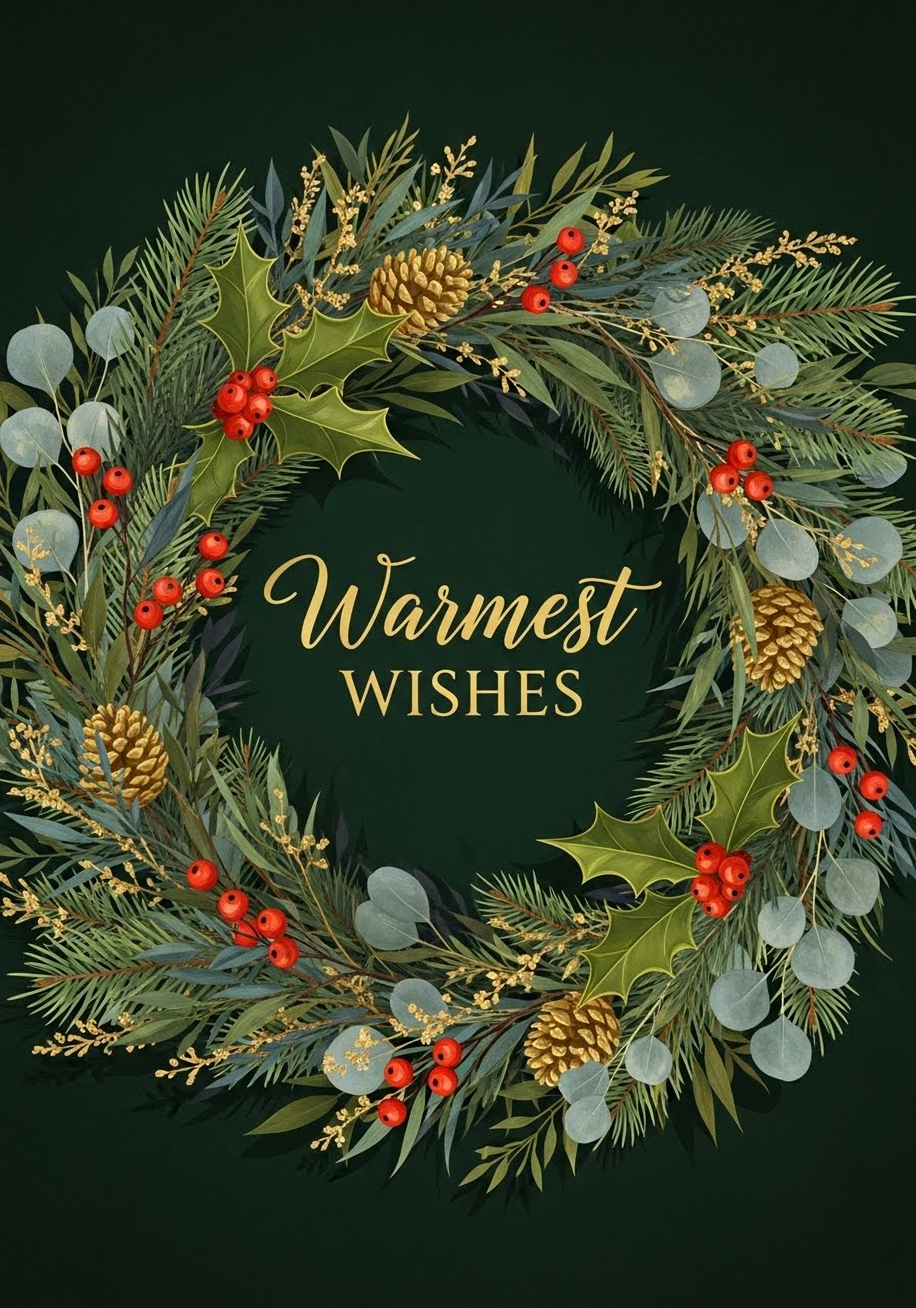 Festive Foliage Wreath