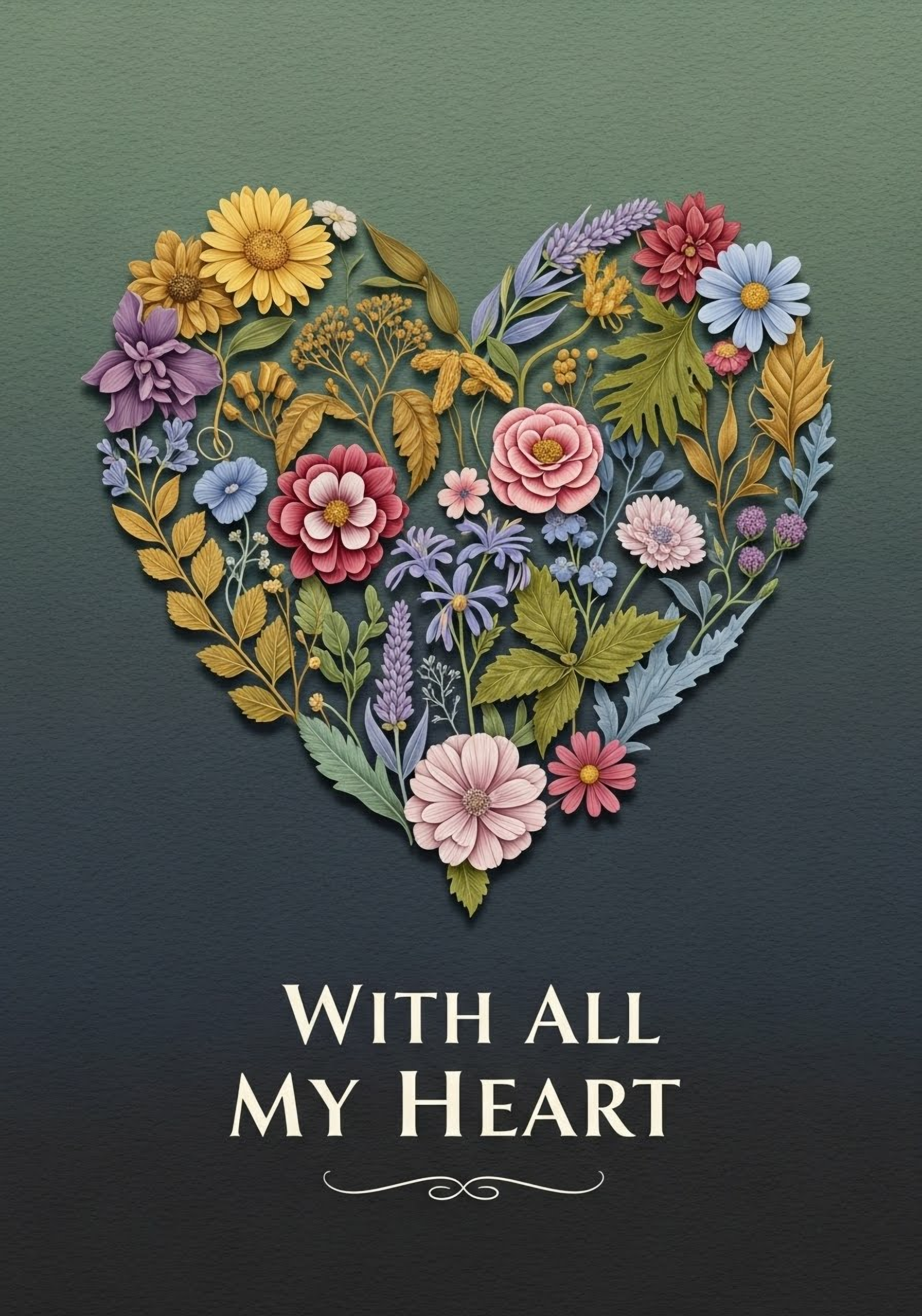 Botanical Heart Bloom